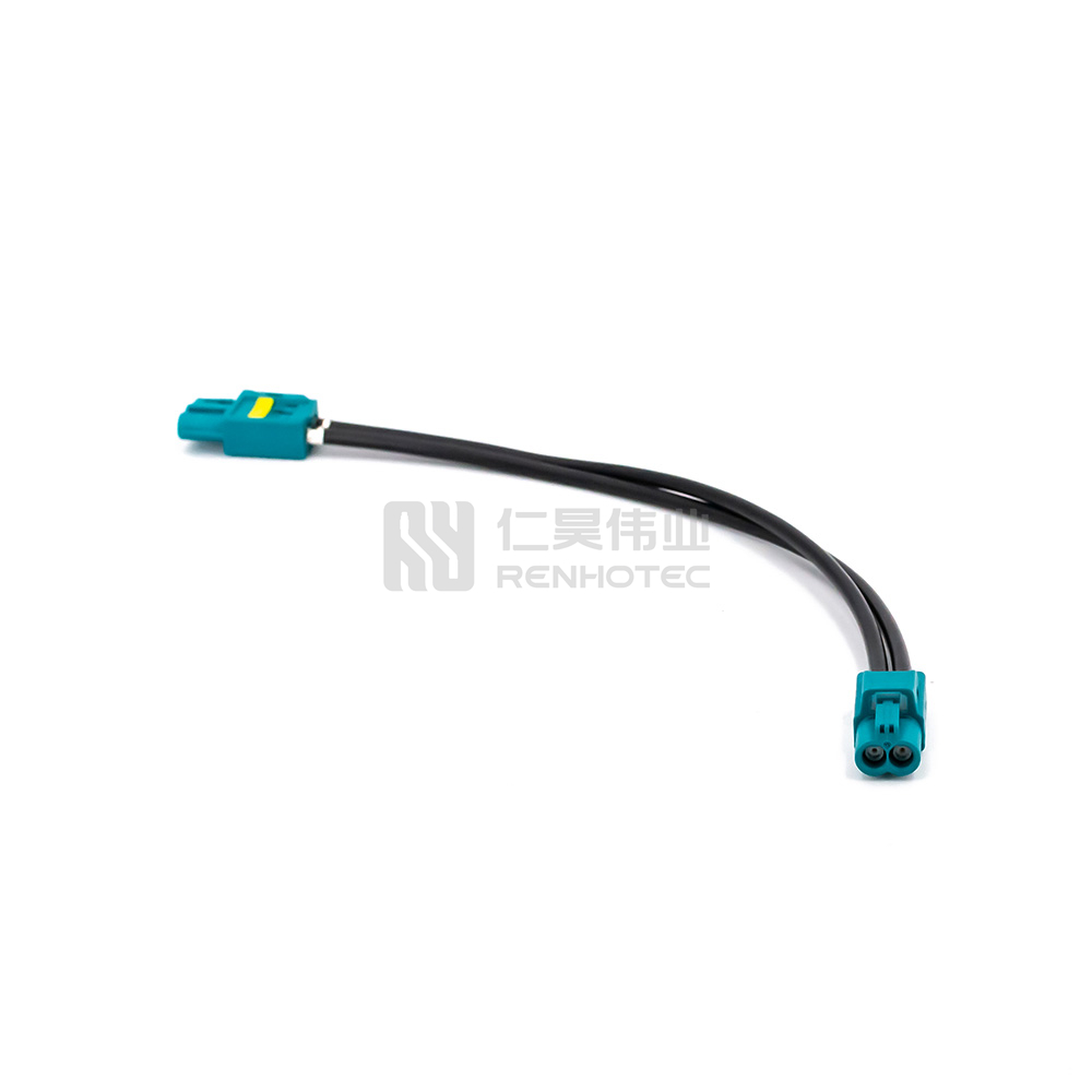 FAKRA Cable with HFM Dual Female Connector - Image 3