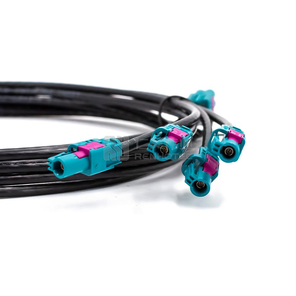 HFM Four Port Female to 4pcs Single Female Connectors with Cable - Image 4