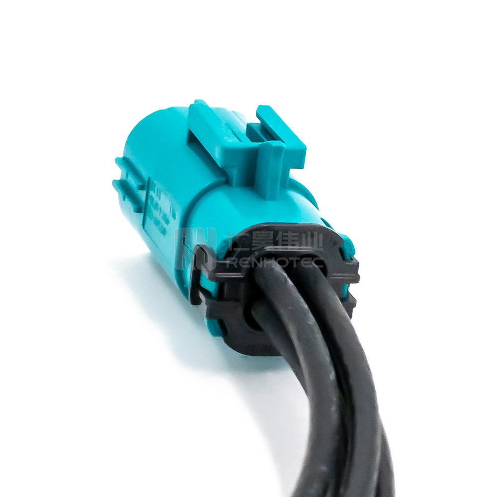 Waterproof HFM Four Port Male to Four Port Male Connectors with Cable - Image 4