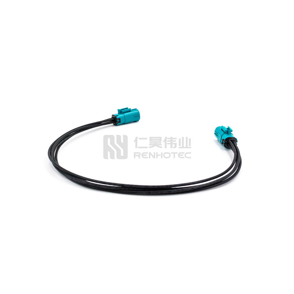 Waterproof HFM Four Port Male to Four Port Male Connectors with Cable - Image 5