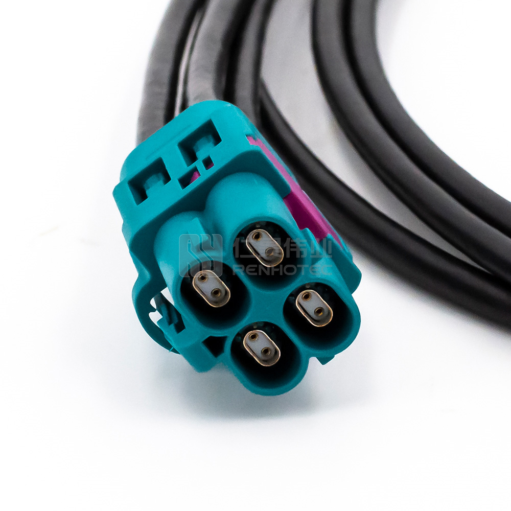 HMTD Four Port Female to 4pcs HMTD Single Male Connectors with Cable - Image 4