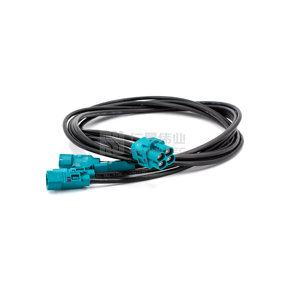 HMTD Four Port Female to 4pcs HMTD Single Male Connectors with Cable - Image 6