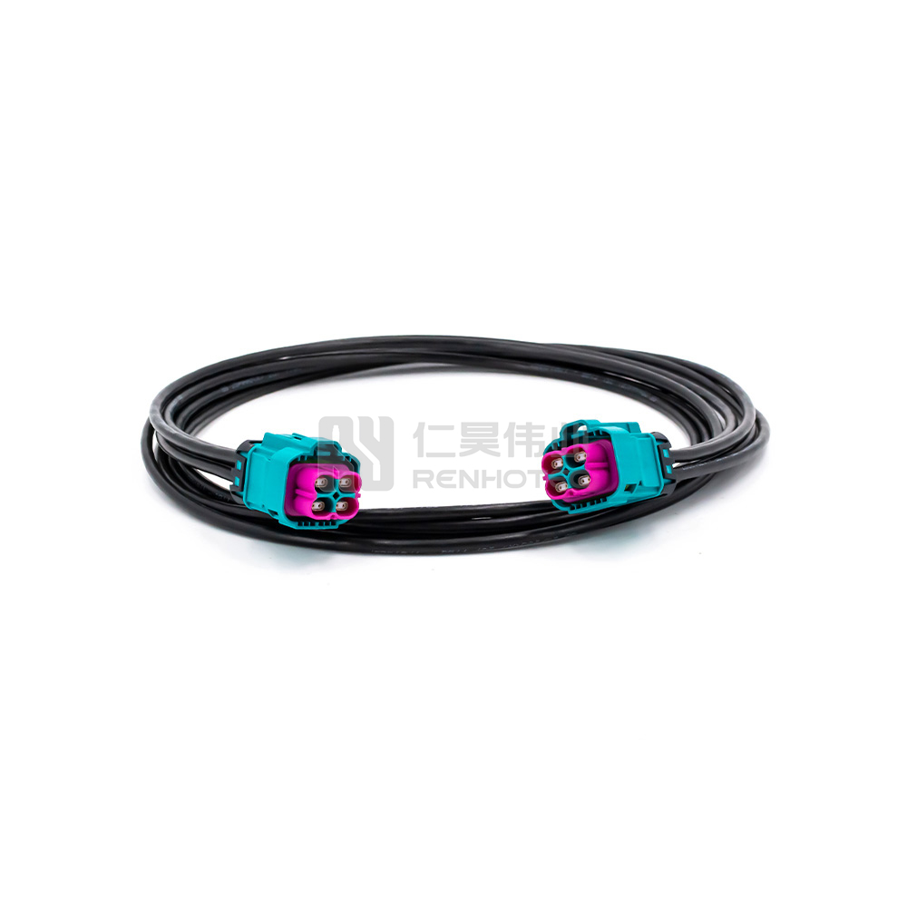 Waterproof HMTD Four Port Female to Four Port Female Connector with Cable - Image 5