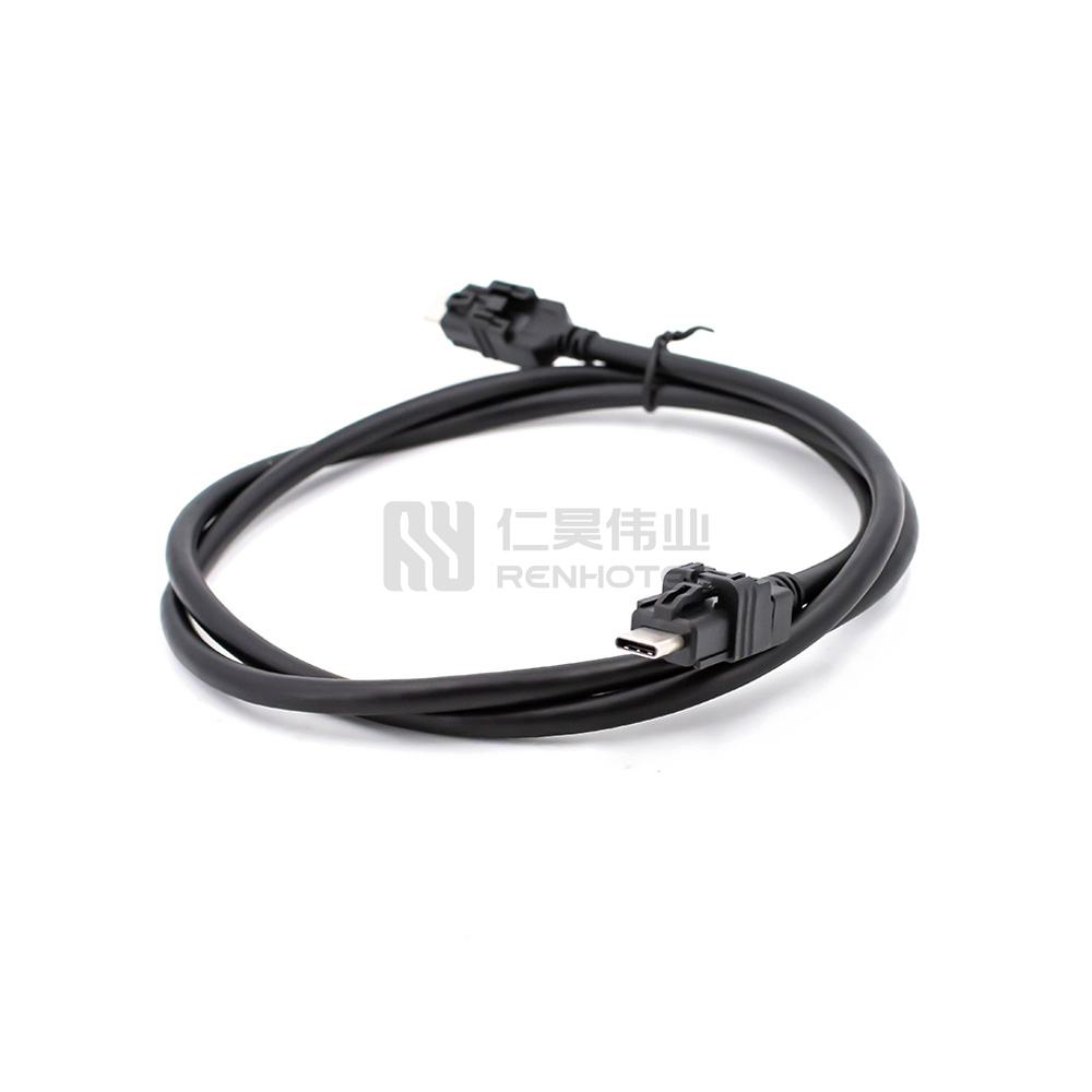 USB Type C 3.1 Male to Male Connector with Cable - Image 3