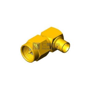 SMA Connector Right Angle Male Plug For RG402 Cable 50 Ohm - RHT-612-0644