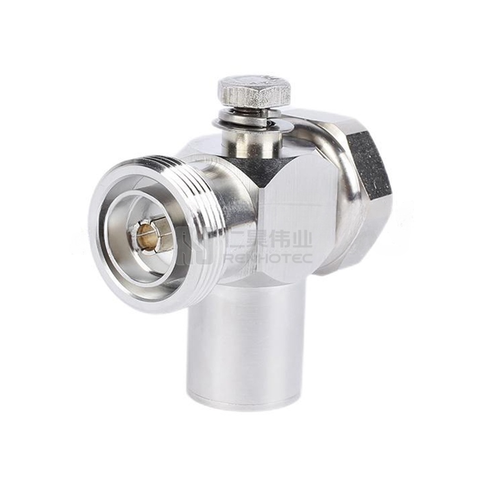 DIN 7/16 50Ω 800-2600MHz 1/4 Wave Male to Female RF Lightning Arrester - DIN-50JK-1/4(BLQ) - Image 2