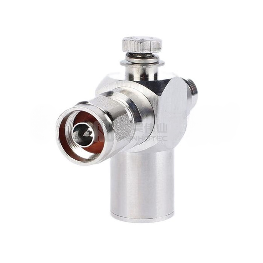 N Type 50Ω 800-2600MHz 1/4 Wave Male to Female RF Lightning Arrester - N-50JK1/4(BLQ) - Image 2