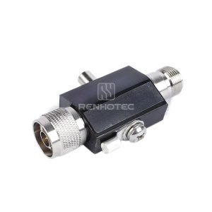 BNC Type 75Ω 3GHz Male to Female RF Lightning Arrester - BNC-75JK(BLQ)