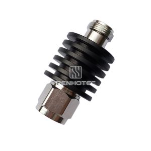 10W N-JK Male to Female Coaxial Fixed Female Thread Pin Microwave RF Attenuator DC-3GHz 6DB