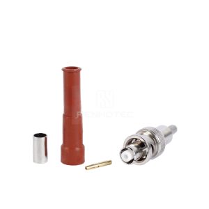SHV 5000V Crimp High Voltage RF Connector for RG58 / RG142-SHV-C-J3-5000V