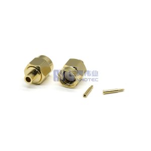 SMA Connector Straight Male Plug For RG405 Cable 50 Ohm - RHT-612-0601