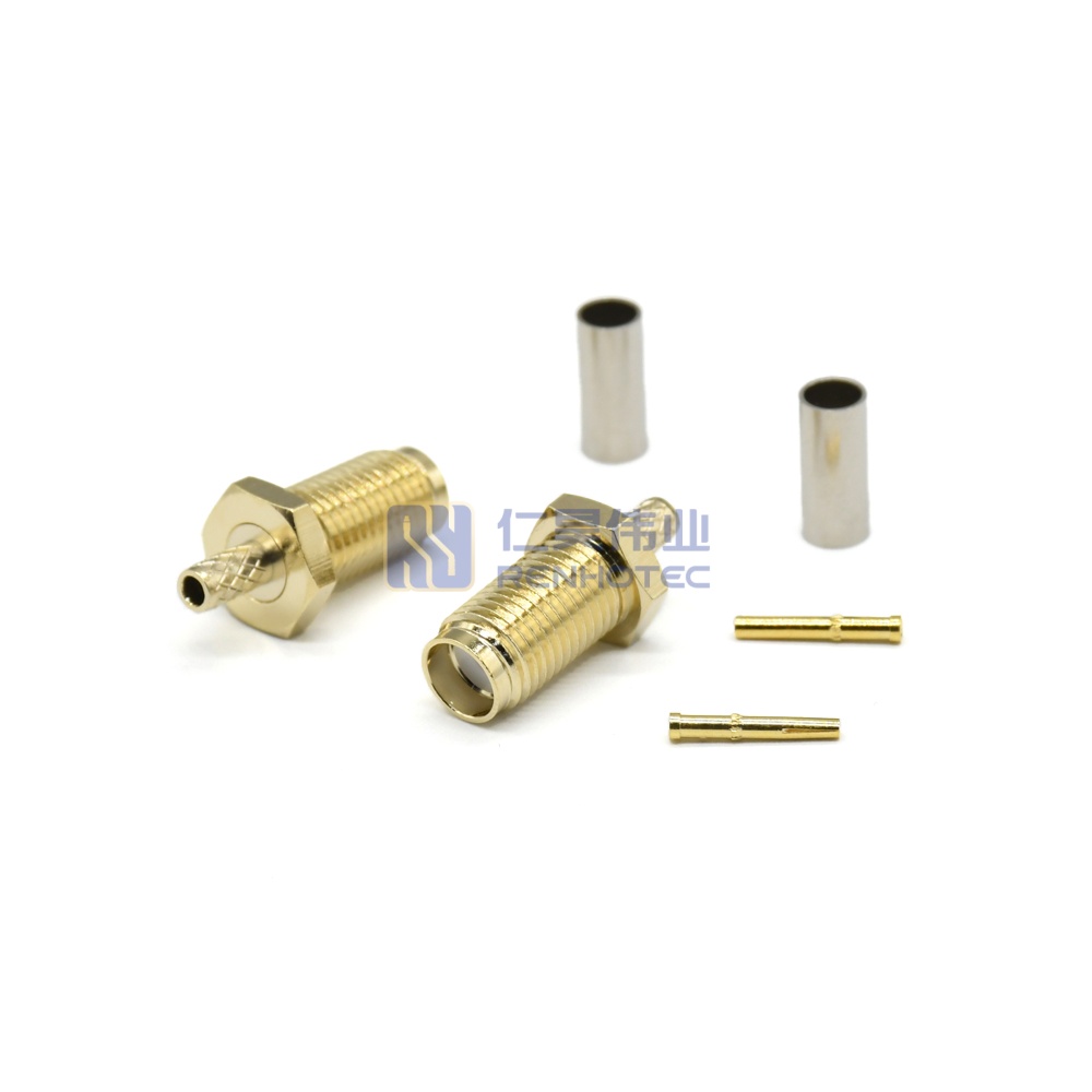 SMA Connector Straight Female Jack For RG316/174 Cable 50 Ohm - RHT-612-0647 - Image 2