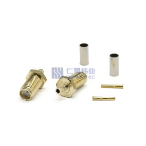 SMA Connector Straight Female Jack For RG316/174 Cable 50 Ohm - RHT-612-0647