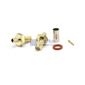 SMA Connector Straight Female Jack For RG58/LMR195 Cable 50 Ohm - RHT-612-6025