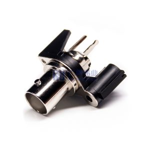 BNC Connector Straight Jack Panel Mount Through Hole - RHT-610-0002