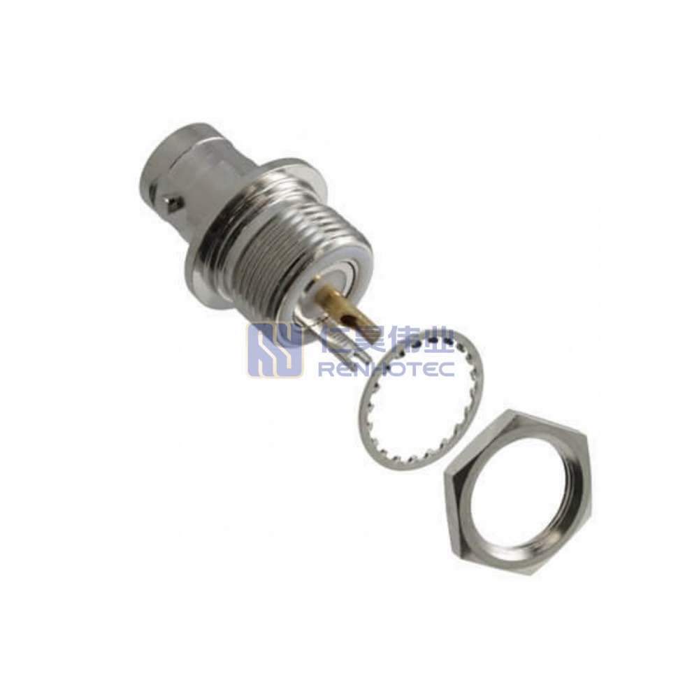 BNC Connector Straight Jack Panel Mount -RHT-610-0062