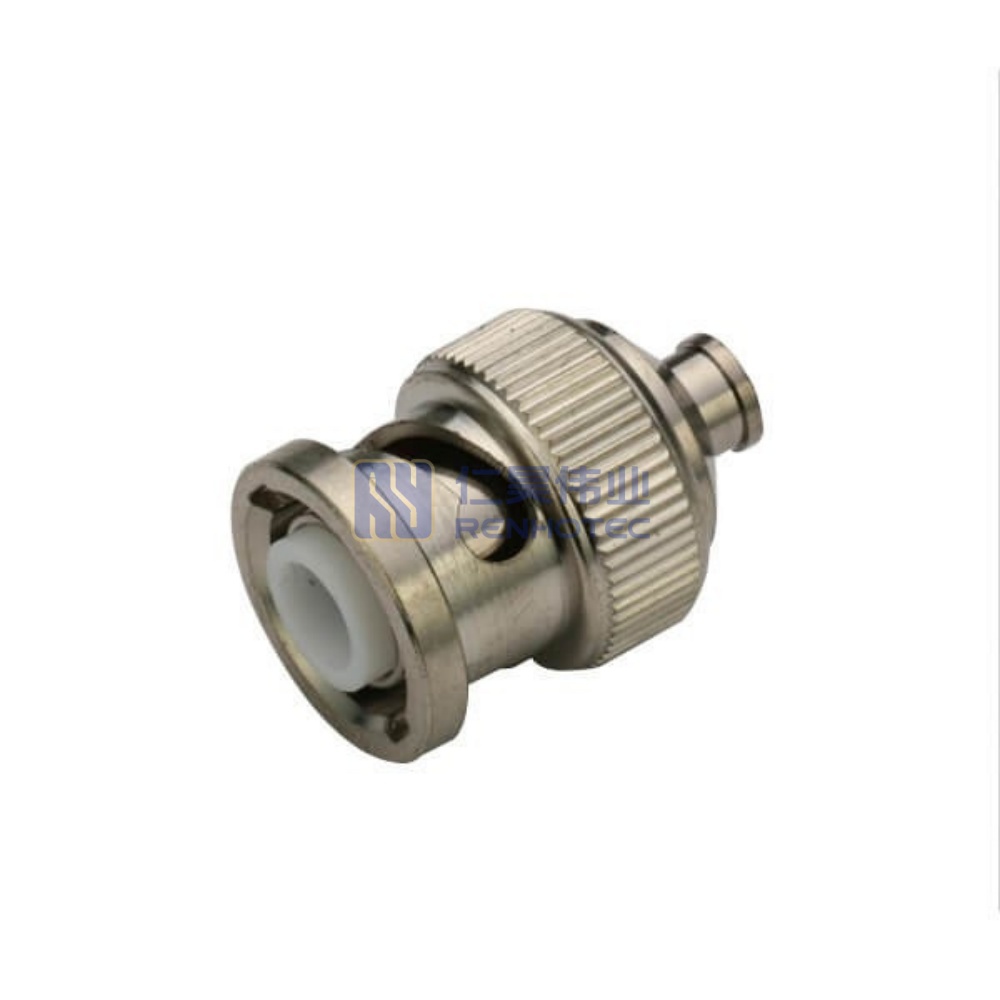 BNC Connector Straight Plug Cable Mount Crimp - RHT-610-0201