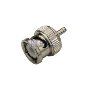 BNC Connector Straight Plug Cable Mount Crimp - RHT-610-0204