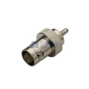 BNC Connector Straight Jack Cable Mount Crimp - RHT-610-0208