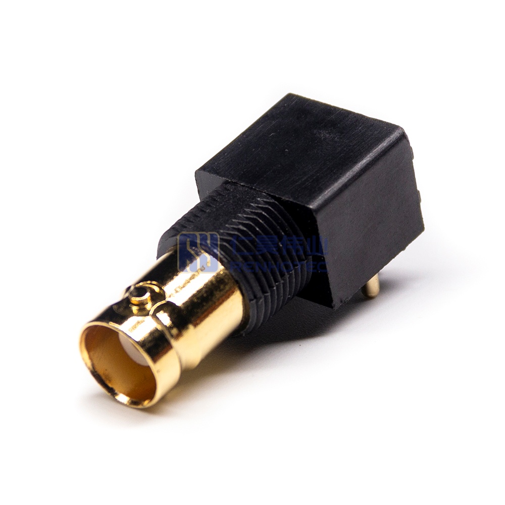 BNC Connector Right Angle Jack Panel Mount Through Hole - RHT-610-1041 - Image 7