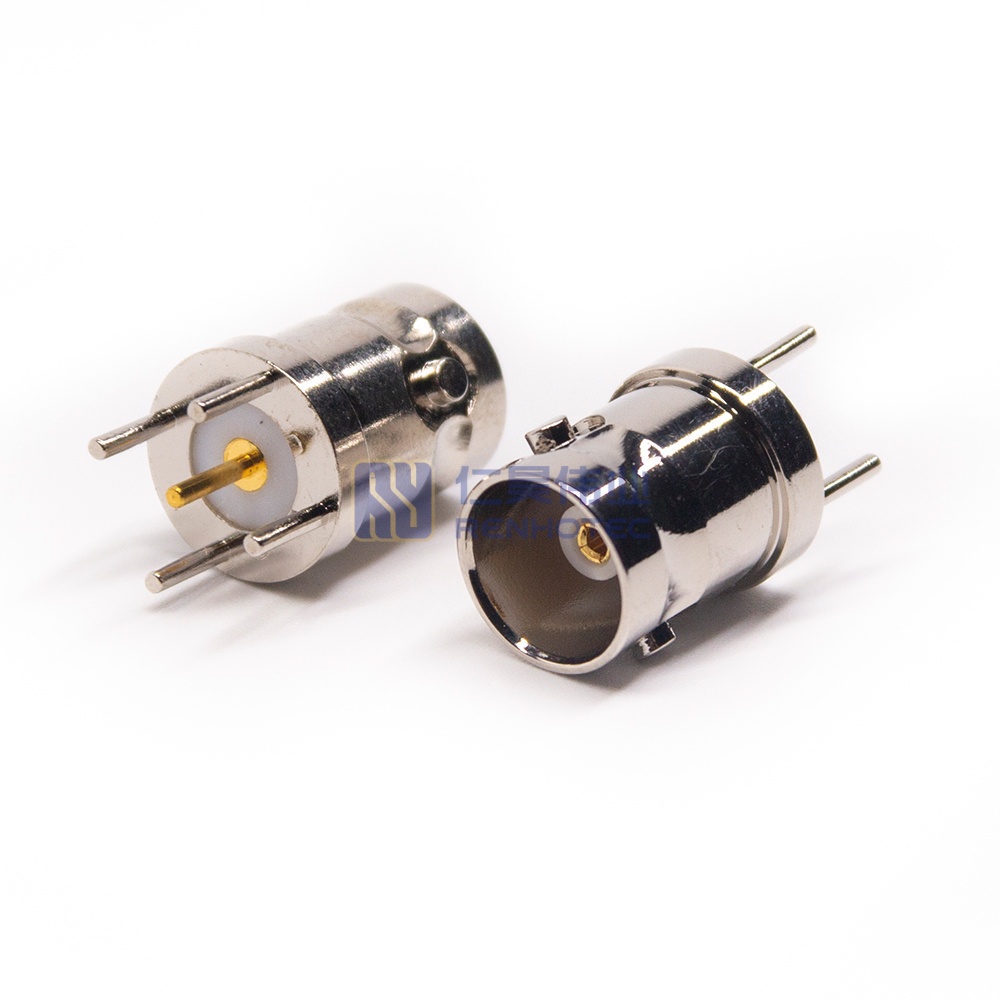 BNC Connector Straight Jack Panel Mount Through Hole - RHT-610-5007 - Image 5