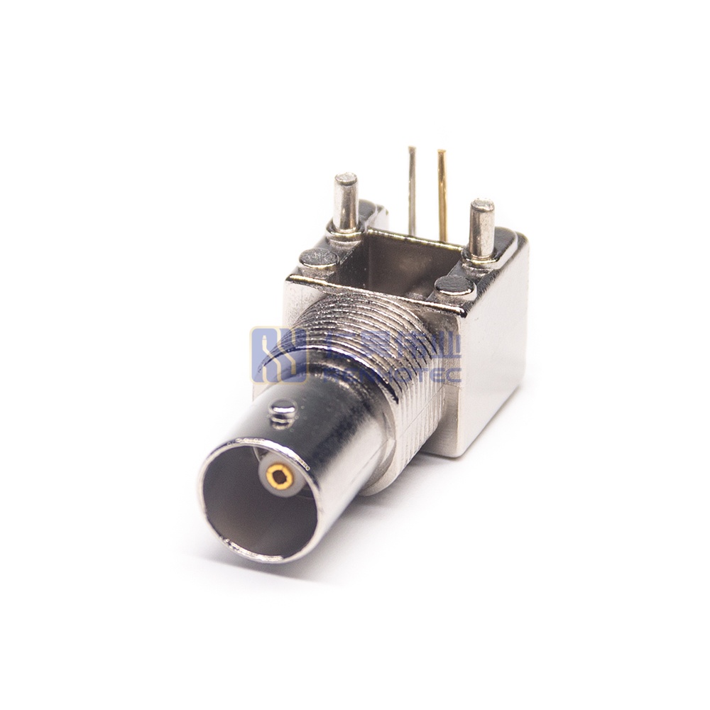 BNC Connector Right Angle Jack Panel Mount Through Hole - RHT-610-5017 - Image 4