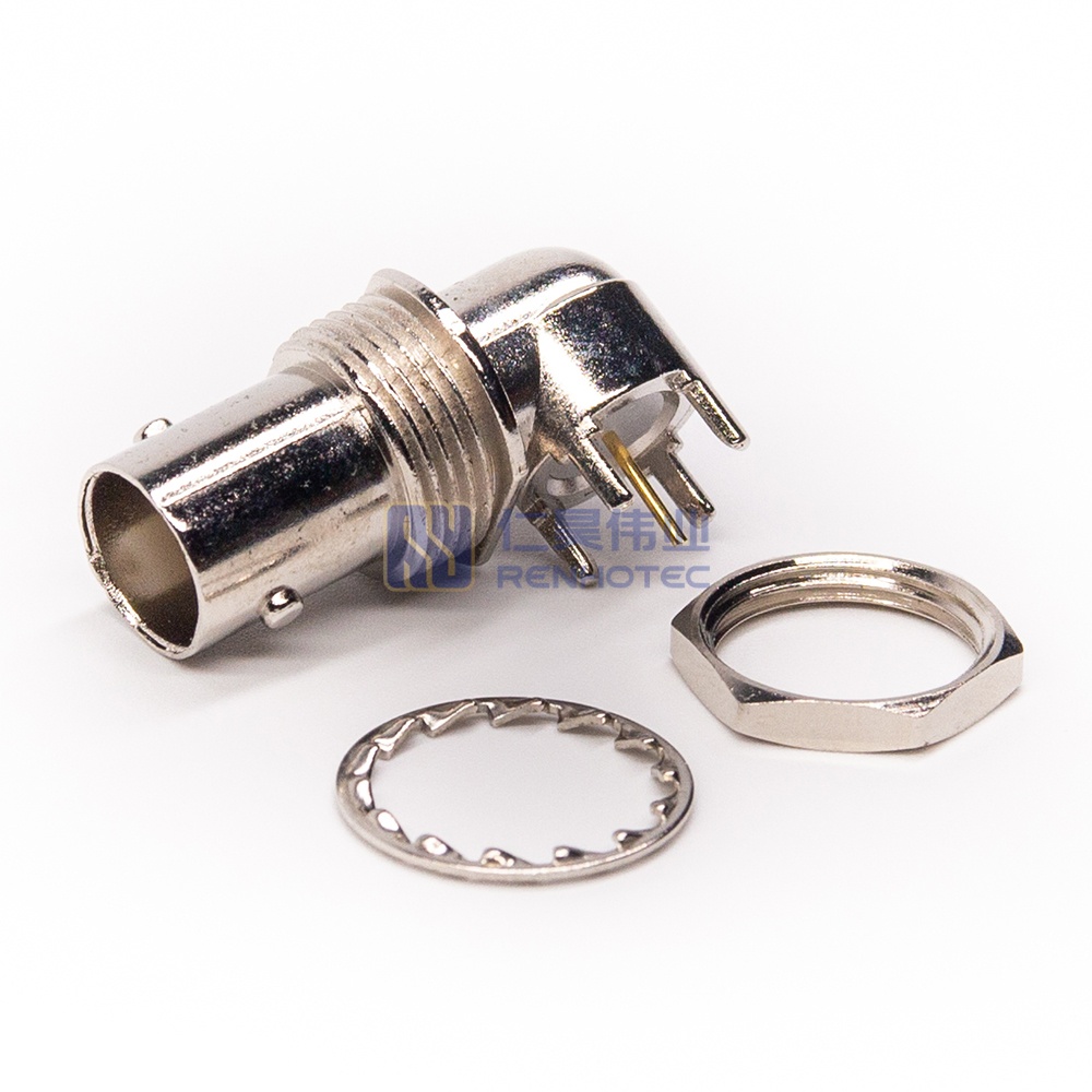 BNC Connector Right Angle Jack Panel Mount Through Hole - RHT-610-5019 - Image 10