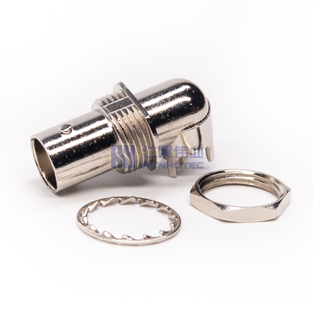 BNC Connector Right Angle Jack Panel Mount Through Hole - RHT-610-5019 - Image 11