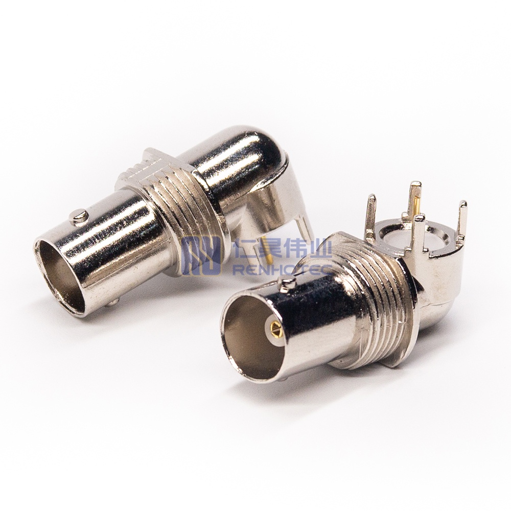 BNC Connector Right Angle Jack Panel Mount Through Hole - RHT-610-5019 - Image 12