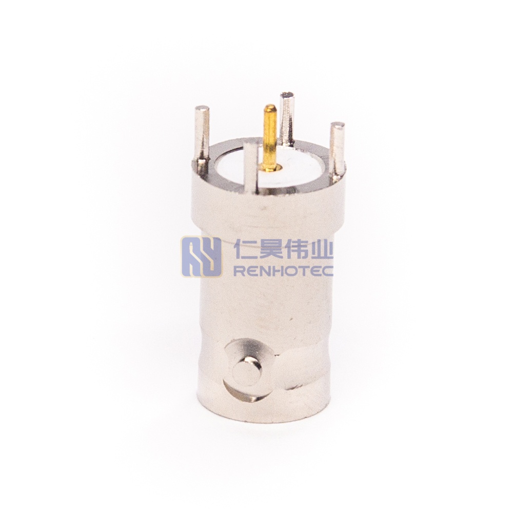 BNC Connector Straight Jack Panel Mount Through Hole - RHT-610-5020 - Image 2