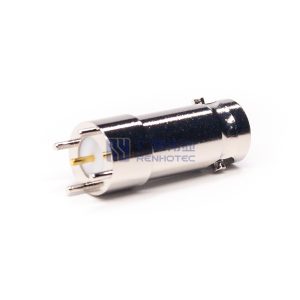 BNC Connector Straight Jack Panel Mount Through Hole - RHT-610-5035