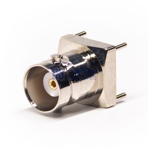 BNC Connector Straight Jack Panel Mount Through Hole - RHT-610-5038