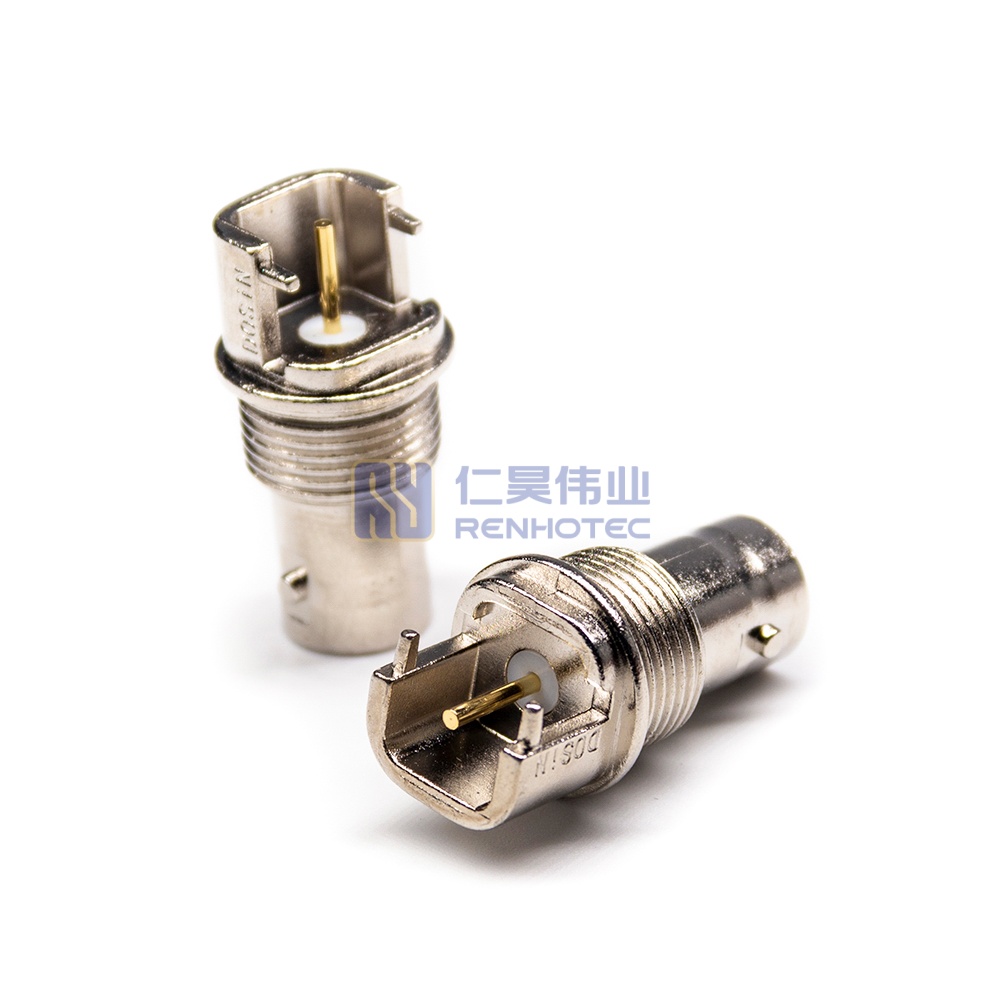 BNC Connector Right Angle Jack Panel Mount SMT - RHT-610-5048 - Image 5