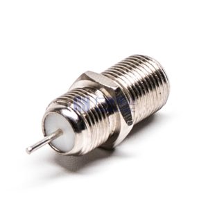 F Type Connector Jack Straight Solder Panel Mount Bulkhead - RHT-611-0021