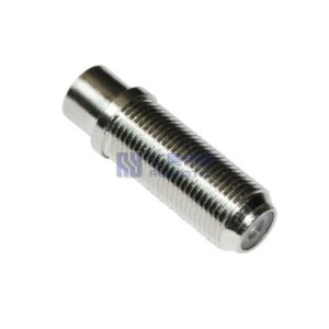 F Type Connector Jack Straight Solder Cable Bulkhead - RHT-611-0030
