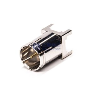 F Type Connector Plug Straight Solder PCB Mount Through Hole - RHT-611-0509