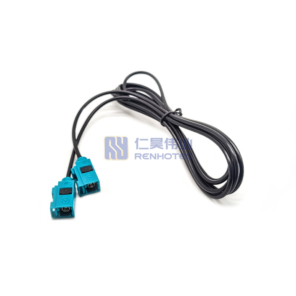 Fakra Female Z Code to Fakra Female Z Code Extension Cable RG174