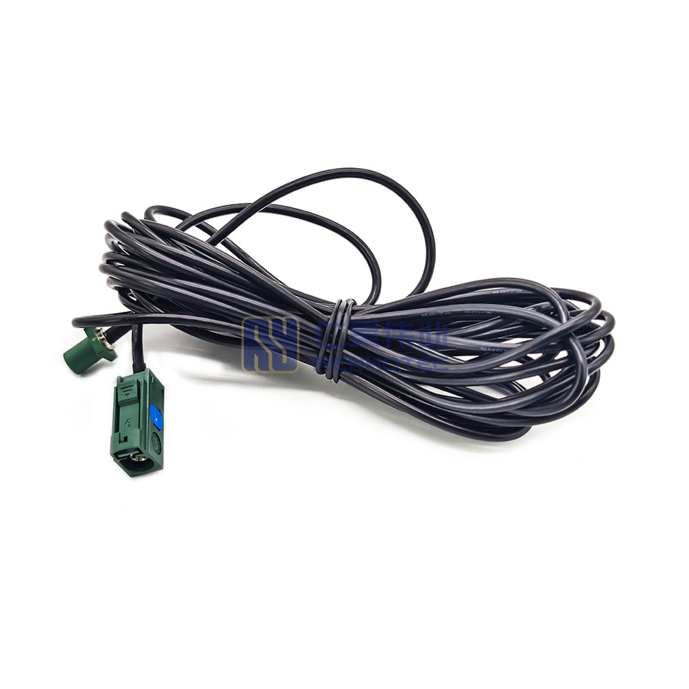Fakra Female E Code to Fakra Male E Code Coaxial Cable RG174