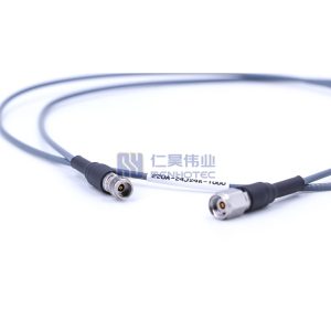 2.4mm Male to Female Low-Loss Phase-Stable Flexible Cable Assembly  50GHz 1M