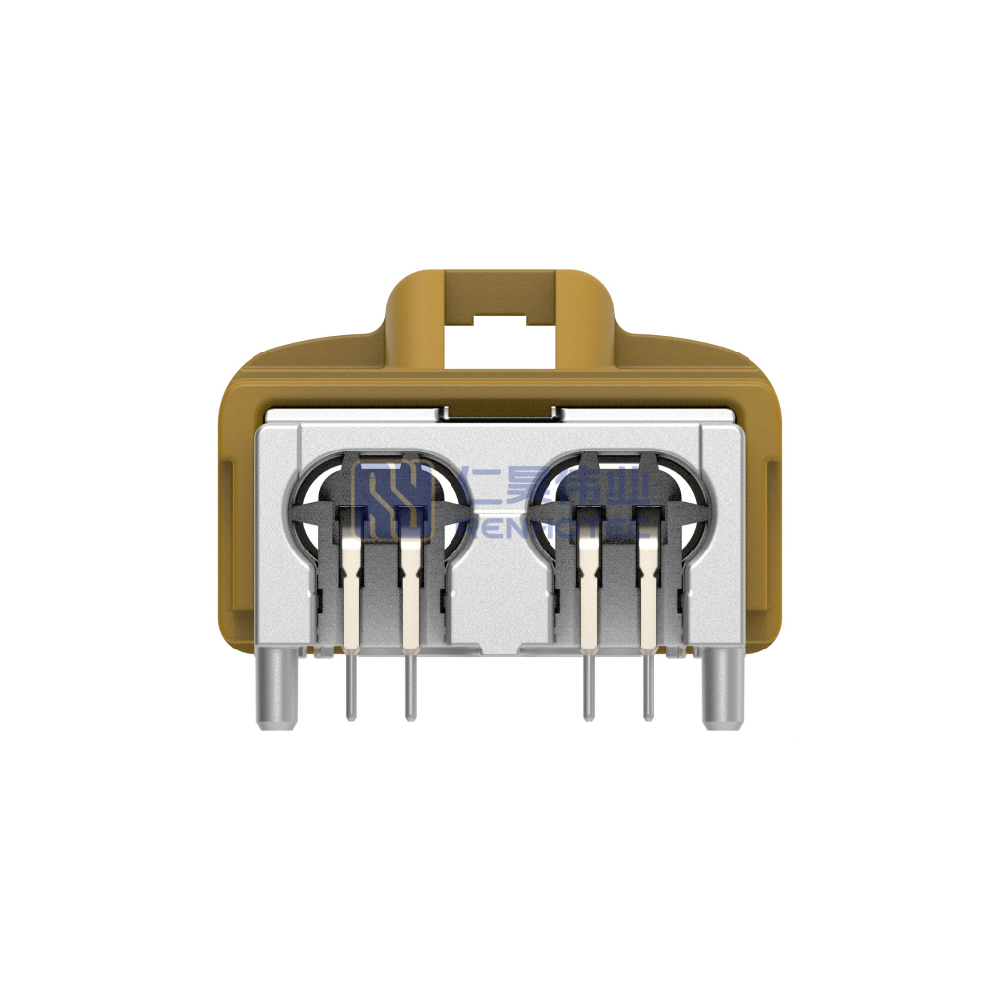 Wire-to-Board, Horizontal, 4 Position, Board Mount, K Code, 2 mm Centerline, Signal, Data Connectivity Headers - Image 4