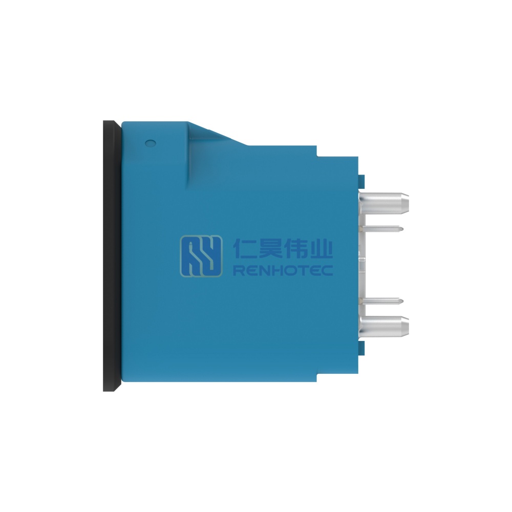 Cable-to-Board / Wire-to-Board, Shielded, Vertical, 4 Position, Board Mount, C Code, 4 mm Centerline, Signal, Data Connectivity Headers - Image 2