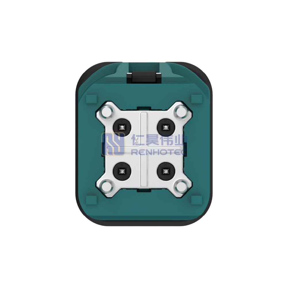 Cable-to-Board / Wire-to-Board, Shielded, Vertical, 4 Position, Board Mount, Z Code, 4 mm Centerline, Signal, Data Connectivity Headers - Image 4