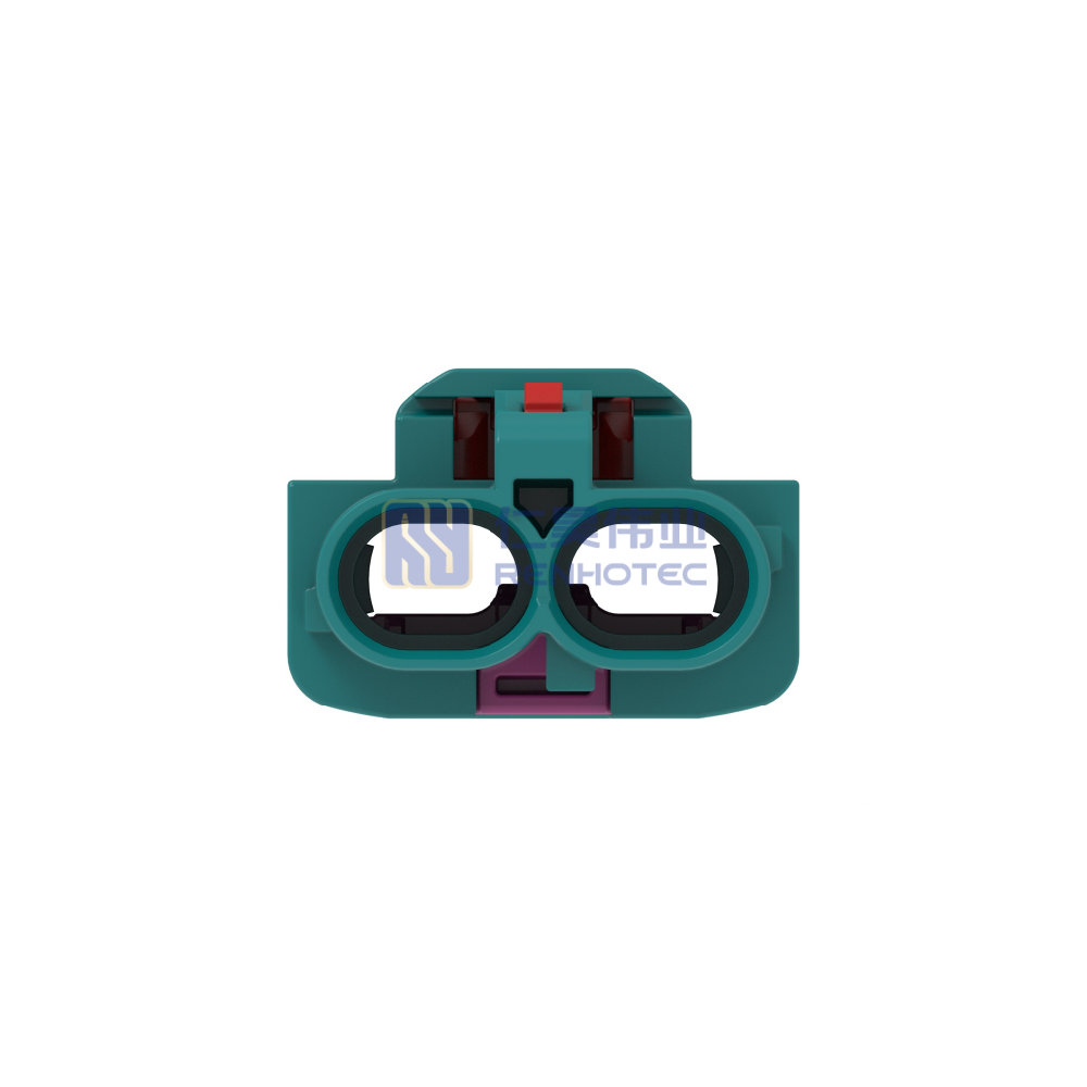 Cable-to-Cable, 180° Cable Exit, 2 Position, Z Code, Housing for Female Terminals, 8 mm Centerline, Crimp, Data Connectivity Housings - Image 5