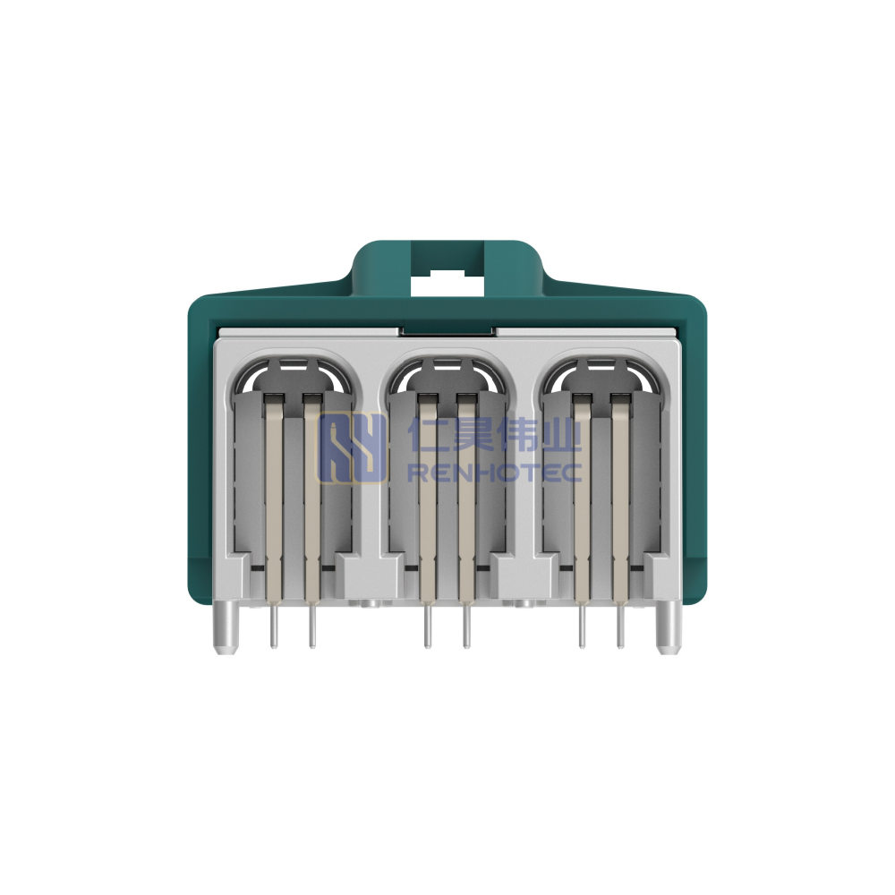 Cable-to-Board, Horizontal, 12 Position, Board Mount, Z Code, 2 mm Centerline, Data Connectivity Headers - Image 4