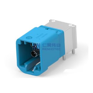 Wire-to-Board, Shielded, Horizontal, 4 Position, Board Mount, C Code, 4 mm Centerline, Signal, Data Connectivity Headers