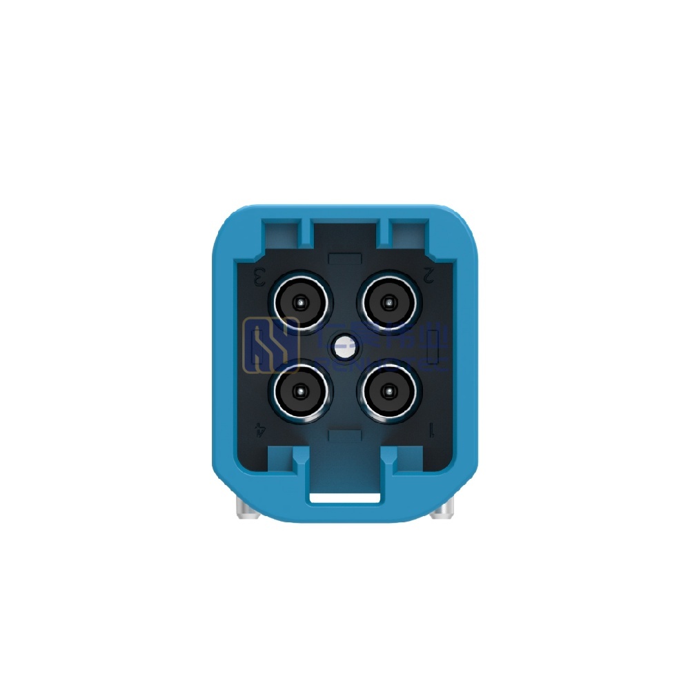 Wire-to-Board, Shielded, Horizontal, 4 Position, Board Mount, C Code, 4 mm Centerline, Signal, Data Connectivity Headers - Image 2