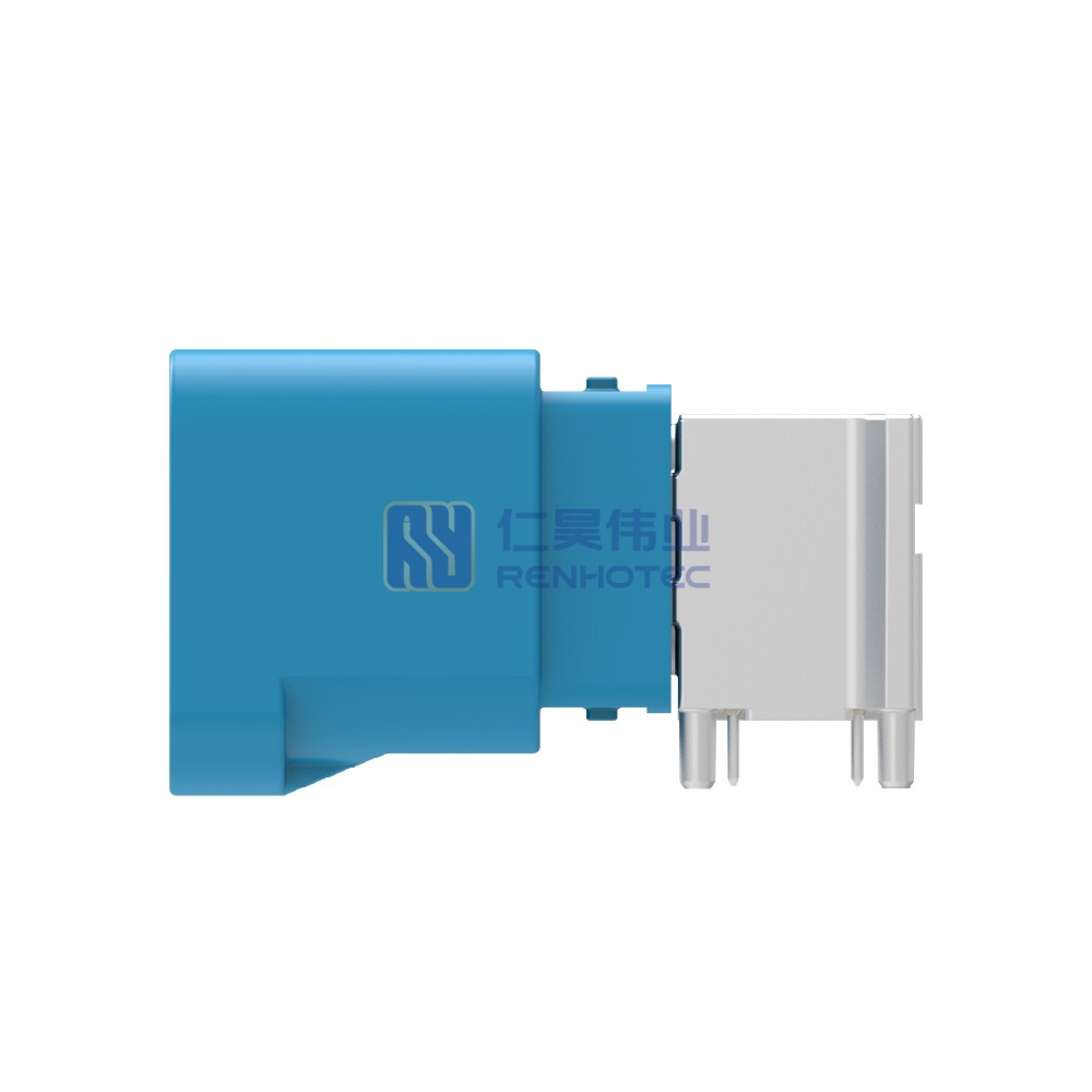 Wire-to-Board, Shielded, Horizontal, 4 Position, Board Mount, C Code, 4 mm Centerline, Signal, Data Connectivity Headers - Image 3