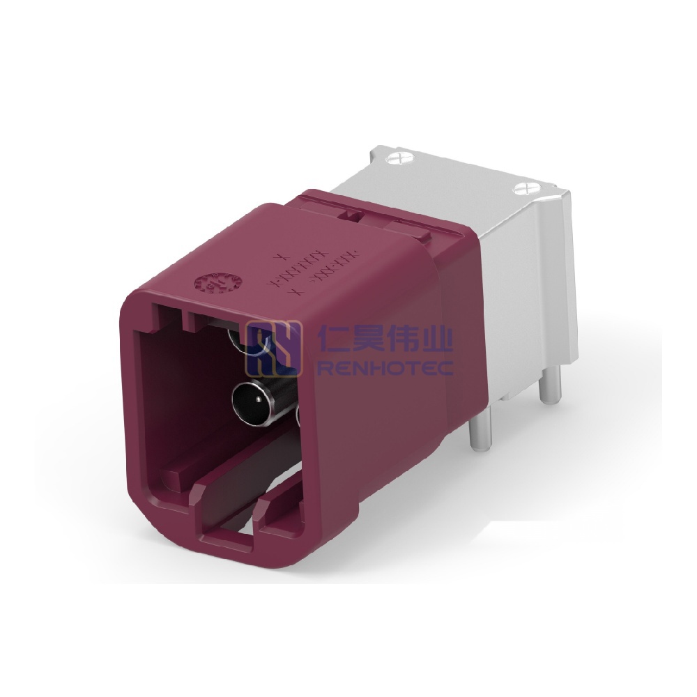 Wire-to-Board, Shielded, Horizontal, 4 Position, Board Mount, D Code, 4 mm Centerline, Signal, Data Connectivity Headers - Image 3