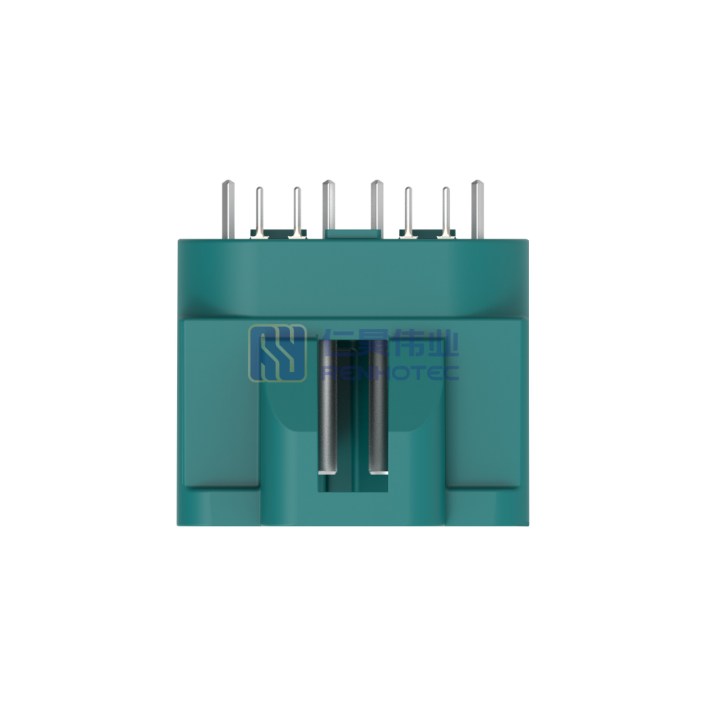 Cable-to-Board, Shielded, Vertical, 8 Position, Board Mount, Z Code, 2 mm Centerline, Data Connectivity Headers - Image 3