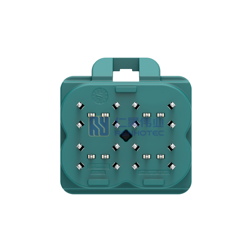 Cable-to-Board, Shielded, Vertical, 8 Position, Board Mount, Z Code, 2 mm Centerline, Data Connectivity Headers - Image 4